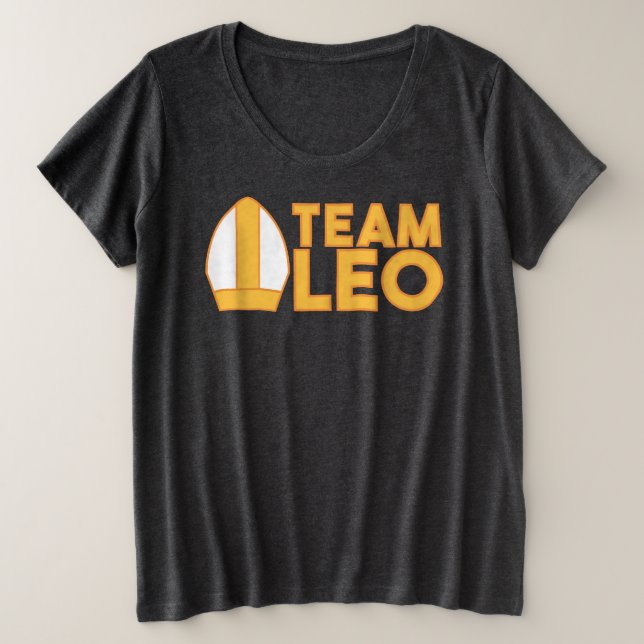 TEAM POPE LEO T-Shirt (Design Front)
