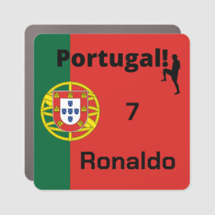 Team Portugal Flag Edition, custom Car Magnet