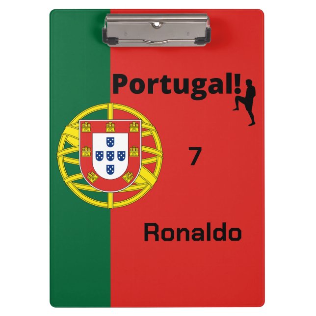 Team Portugal Flag Edition, custom Clipboard (Front)