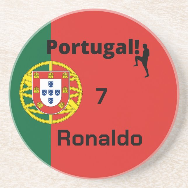 Team Portugal Flag Edition, custom Coaster (Front)