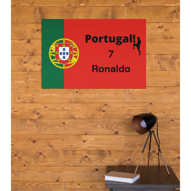 Team Portugal Flag Edition, custom Poster (Creator Uploaded)