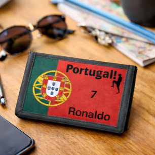 Team Portugal Flag Edition, custom Trifold Wallet