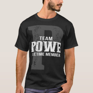 Team POWE Lifetime Member T-Shirt