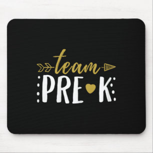 Team Pre-k Preschool Teacher Student Arrow Mouse Pad