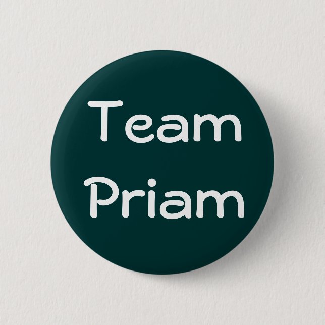 Team Priam Badge Button (Front)