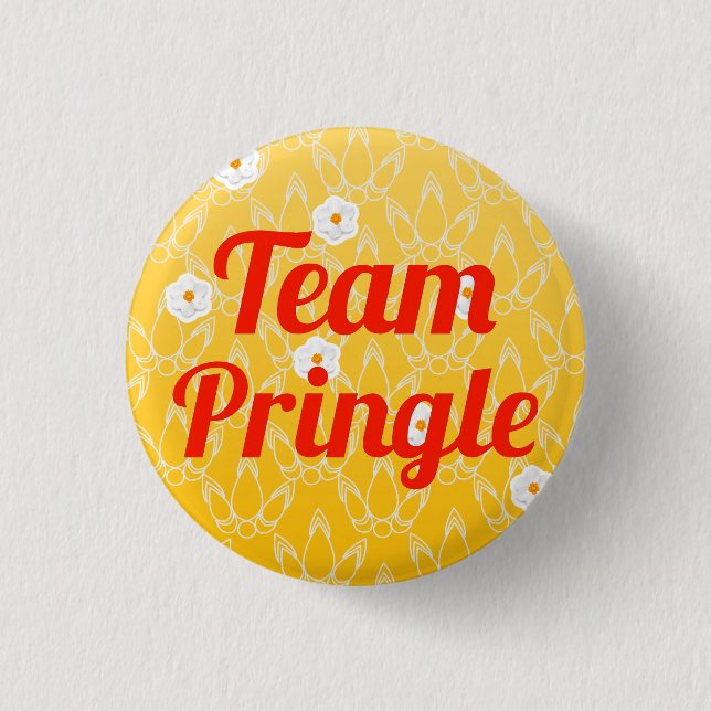 Team Pringle Button (Front)
