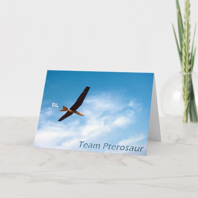 Team Pterosaur Thank You Card (Front)