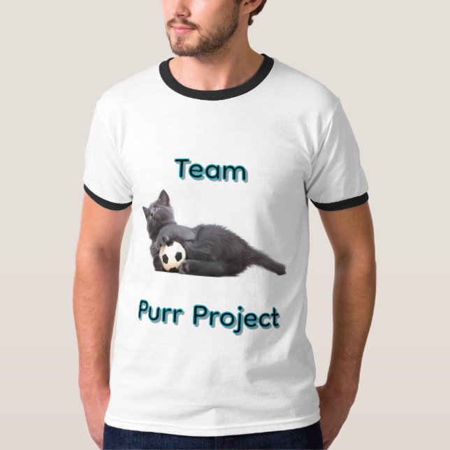 Team Purr Project T-Shirt (Front)