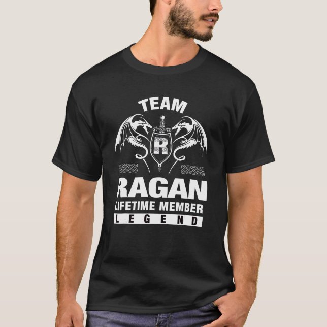 Team Ragan Lifetime Member   T-Shirt (Front)