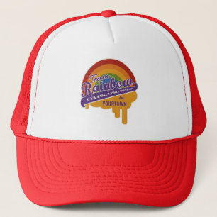 Team Rainbow custom hat - choose color