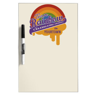 Team Rainbow custom message board