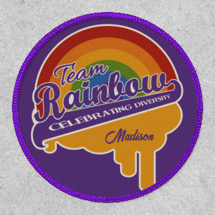 Team Rainbow custom name Patch