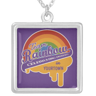 Team Rainbow custom necklace