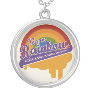Team Rainbow custom necklace