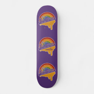 Team Rainbow custom skateboard Deck
