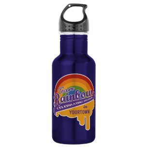 Team Rainbow custom Water Bottle