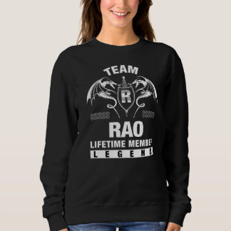 Team Rao Lifetime Member Sweatshirt