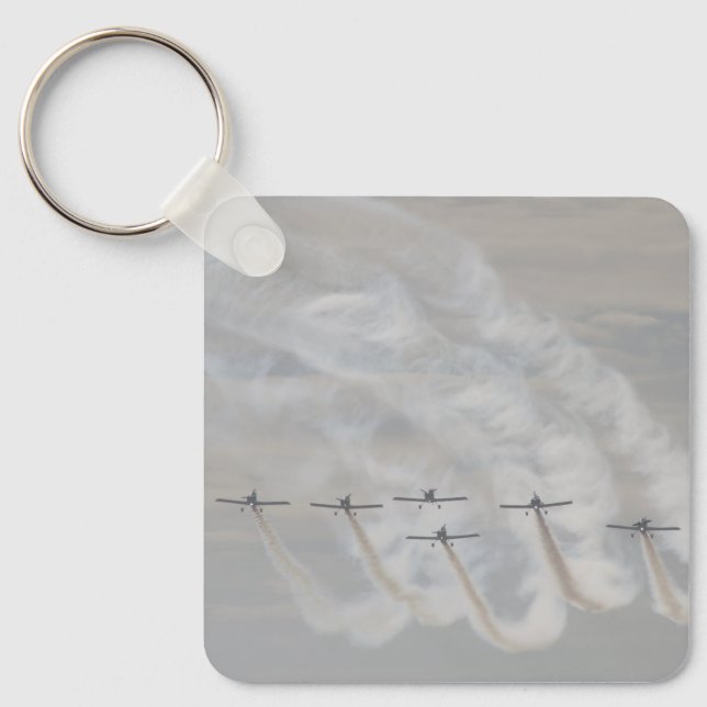 Team Raven Aerobatics Keychain (Front)