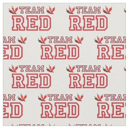 TEAM RED Chile Fabric