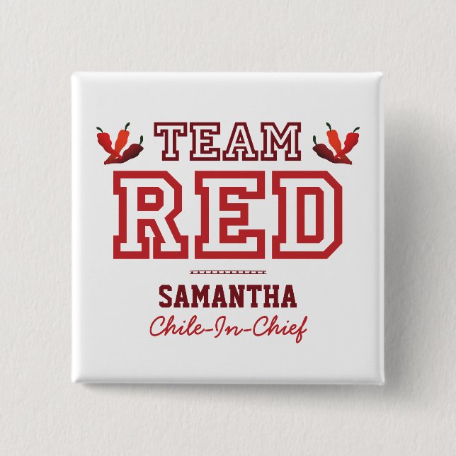 TEAM RED Member Button (Front)