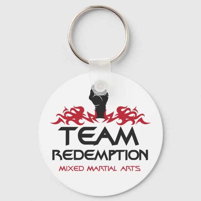 Team Redemption Round Key Chain (Front)