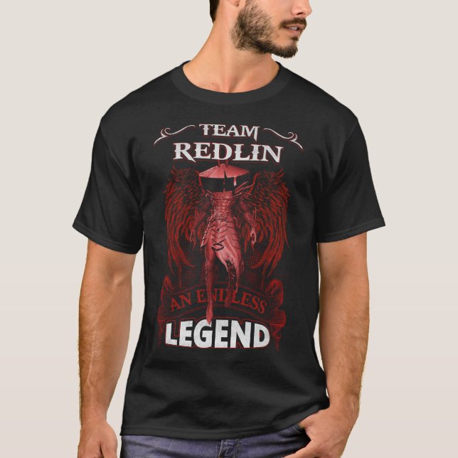 Team REDLIN - An Endless LEGEND T-Shirt (Front)