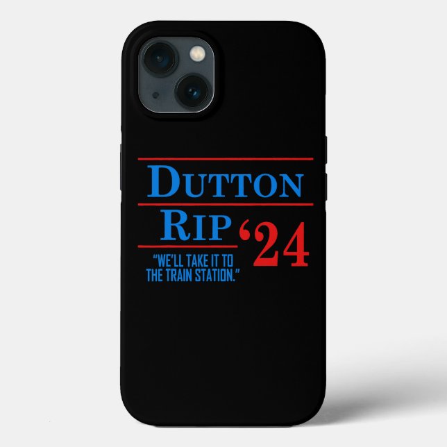 Team RIP 2024 Funny Campaign Gifts Train Station T Case-Mate iPhone Case (Back)