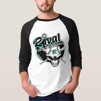 Team Rival Raglan (Gray/Black) T-Shirt