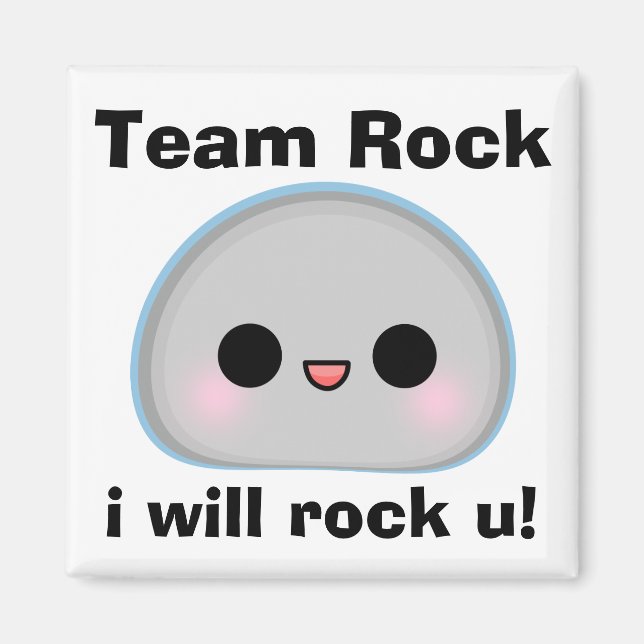 Team Rock Magnet (Front)