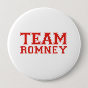 TEAM ROMNEY PINBACK BUTTON