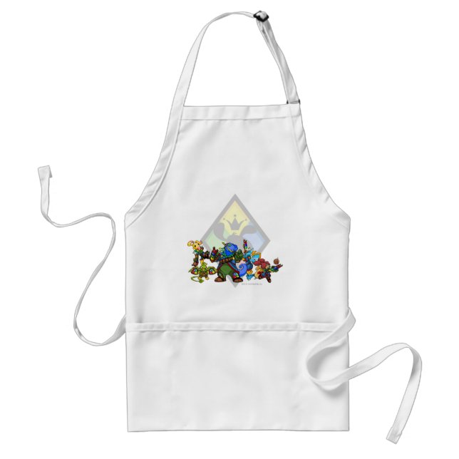 Team Roo Island Group Adult Apron (Front)