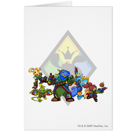 Team Roo Island Group Cards (Front)