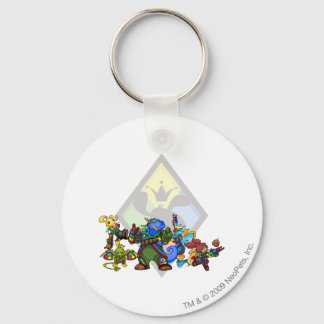 Team Roo Island Group Keychain
