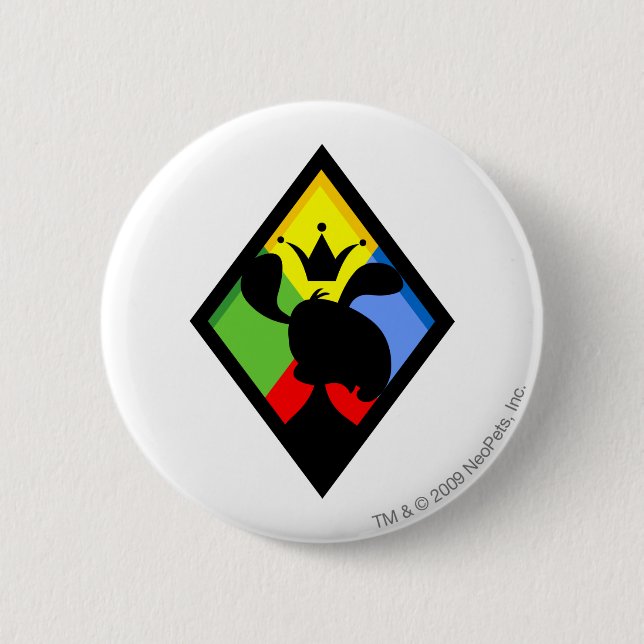 Team Roo Island Logo Button (Front)