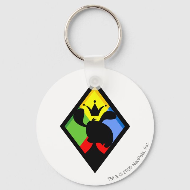 Team Roo Island Logo Keychain (Front)