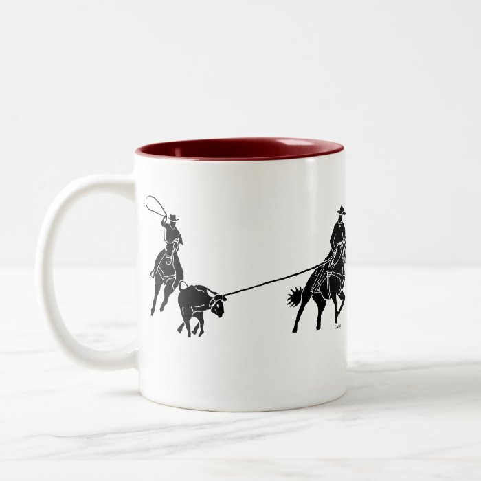 Team Ropers 200 Mug