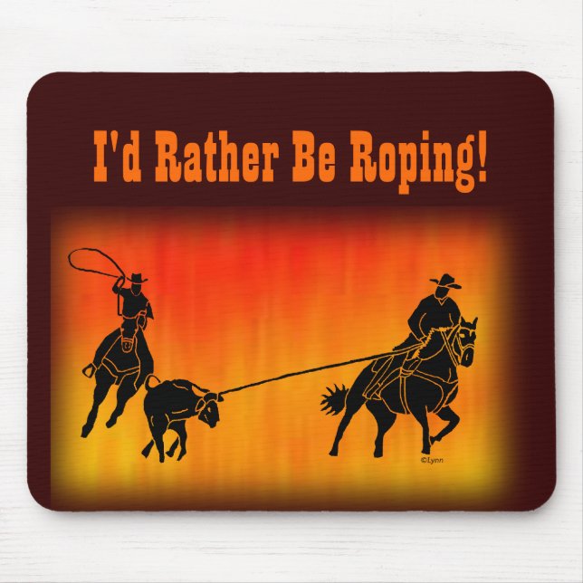 Team Ropers 202 Mouse Pad (Front)