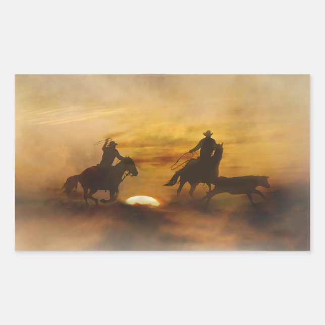 Team Roping Stickers (Front)