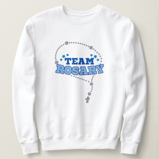 TEAM ROSARY SWEATSHIRT (Design Front)