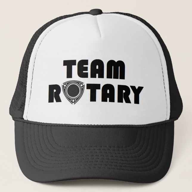 Team Rotary trucker hat (Front)