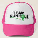 Team Runhole Hat- Pink! Trucker Hat at Zazzle