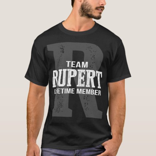 Team RUPERT Lifetime Member T_Shirt