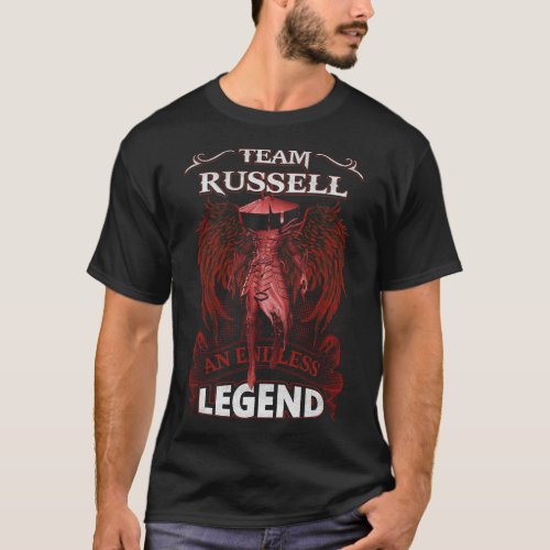 Team RUSSELL _ An Endless LEGEND T_Shirt