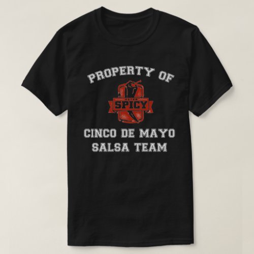 Team Salsa Cinco de Mayo T_Shirt