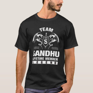 Team Sandhu Lifetime Member T-Shirt