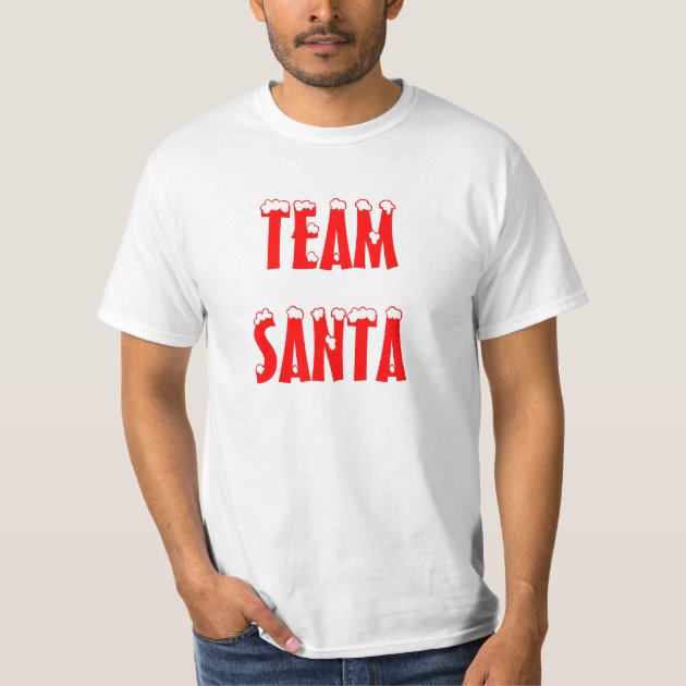 team santa t shirt