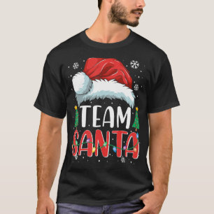 Team Santa Christmas Family Matching Pajamas Tees
