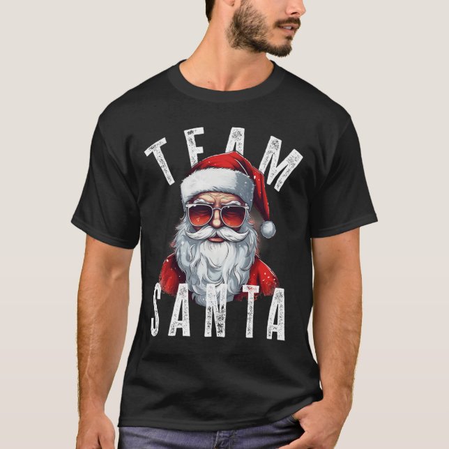 Team Santa Christmas Funny Xmas Santa Claus 5  T-Shirt (Front)
