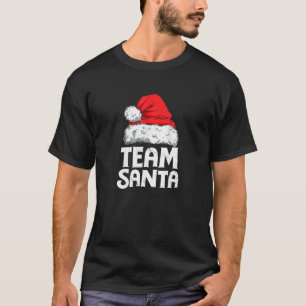 Team Santa Christmas Lights Family Matching T-Shirt
