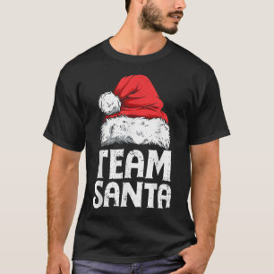 Team Santa Christmas Squad Family Matching Pajamas T-Shirt